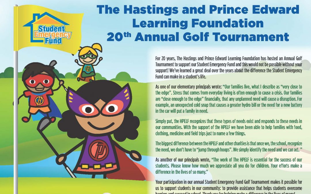 HPELF 20th Annual Golf Tournament