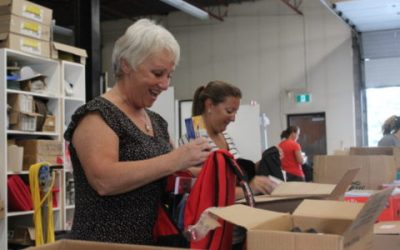 Good Backpack Program Packing Day Success